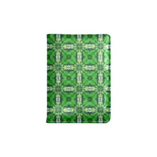 Green Floral Custom NoteBook A5