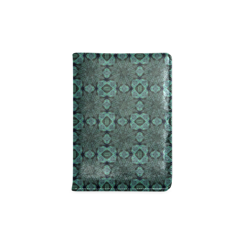 Teal Floral Custom NoteBook A5