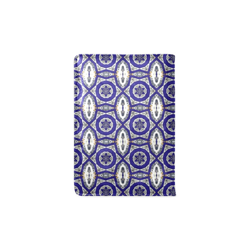 Blue and White Floral Abstract Custom NoteBook A5