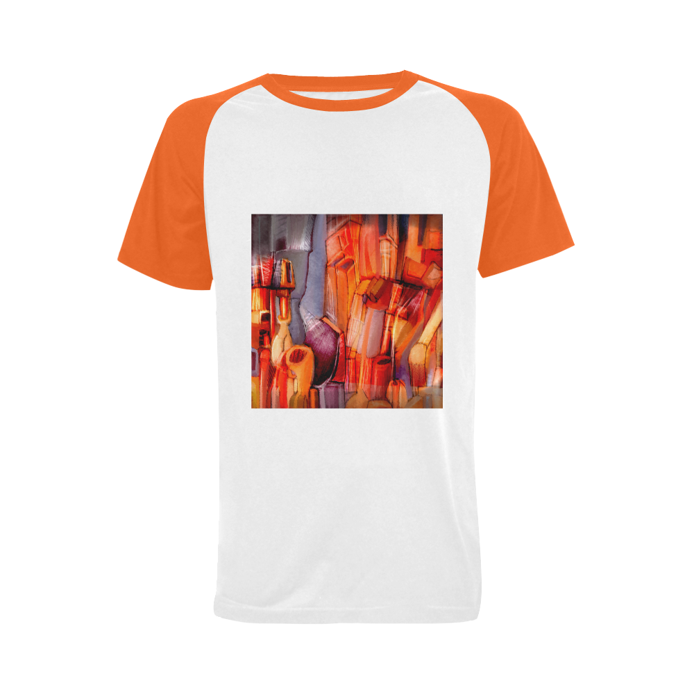 nicec Men's Raglan T-shirt (USA Size) (Model T11)