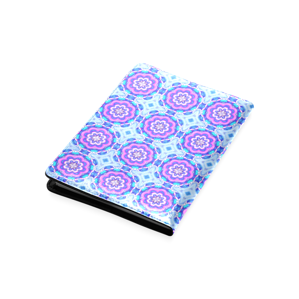 Blue Lavender Floral Custom NoteBook A5