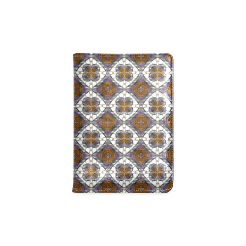 Brown and White Violet Custom NoteBook A5