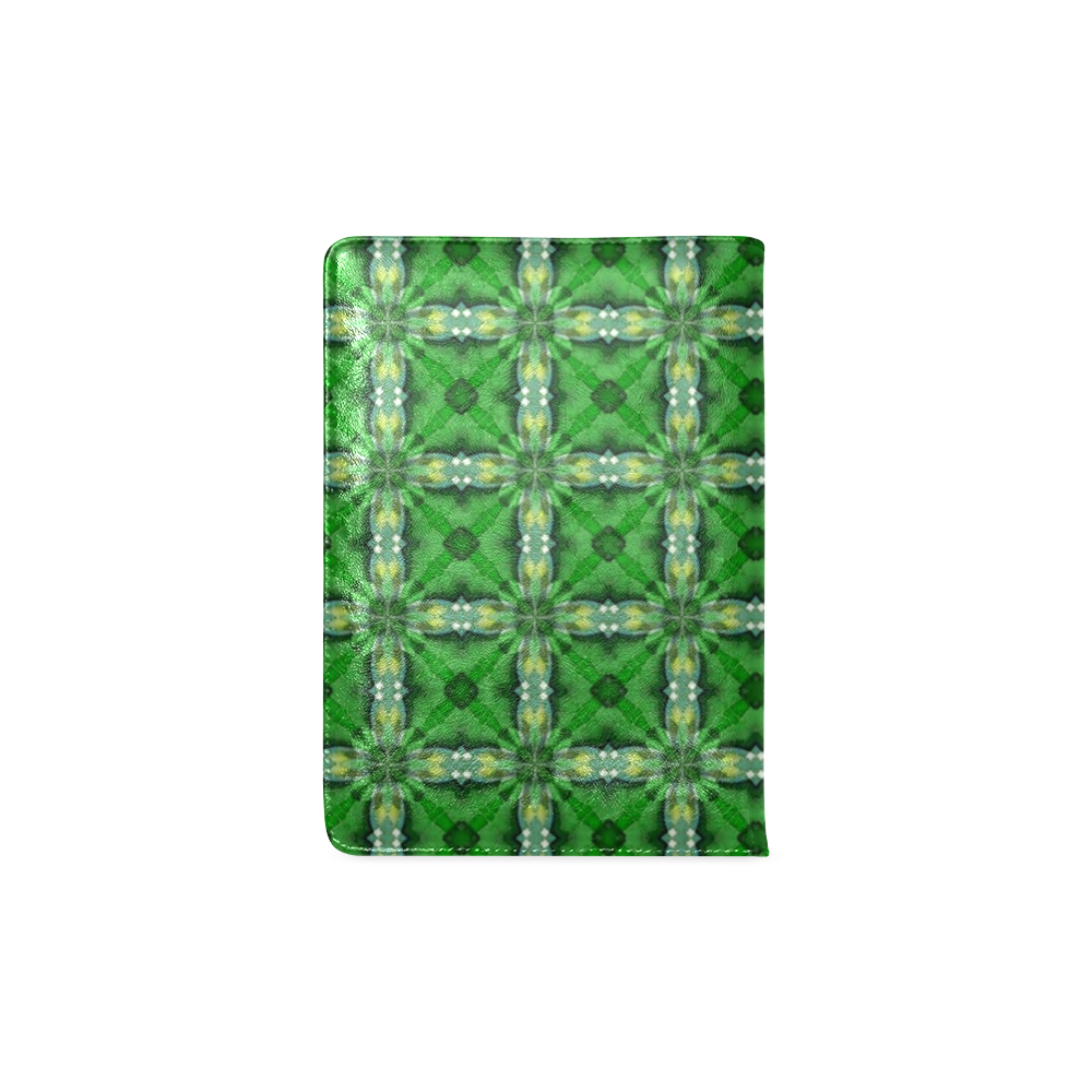 Green Floral Custom NoteBook A5
