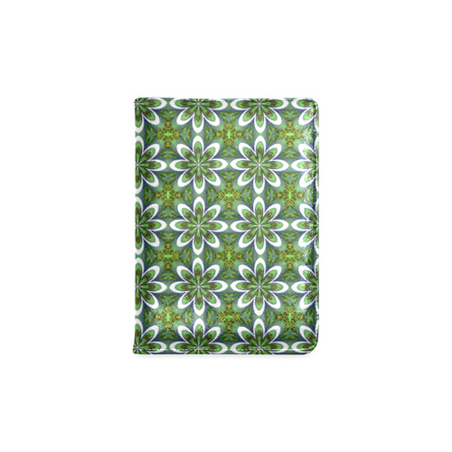 Green Daisy Floral Custom NoteBook A5