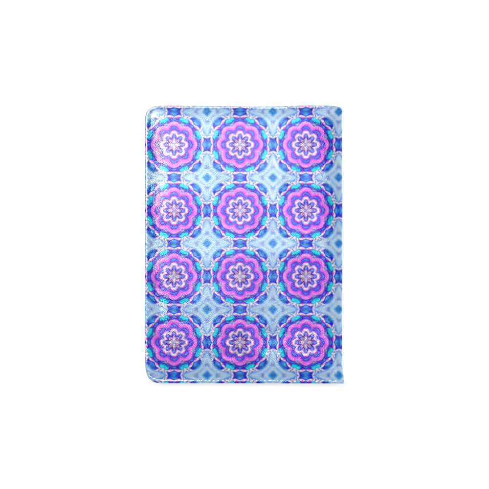 Blue Lavender Floral Custom NoteBook A5