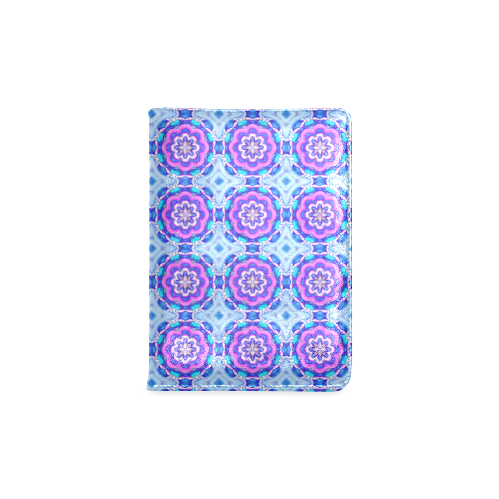 Blue Lavender Floral Custom NoteBook A5