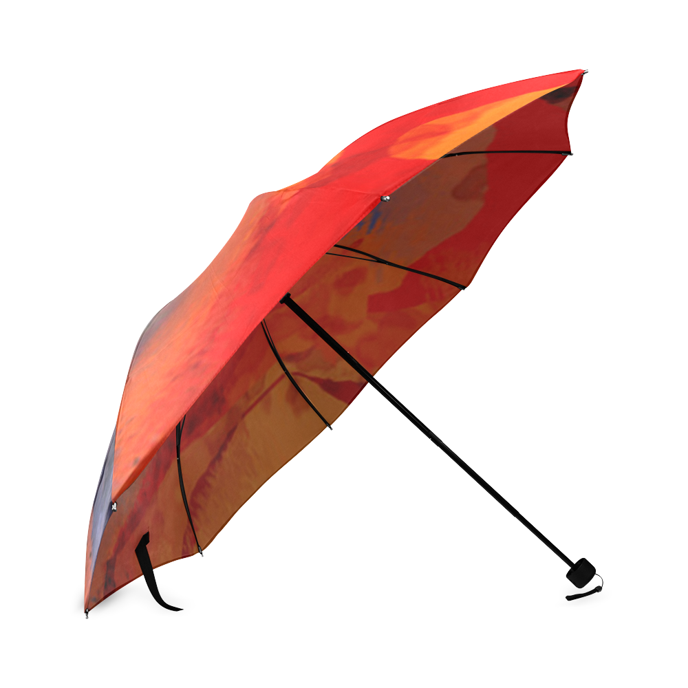 bluered Foldable Umbrella (Model U01)
