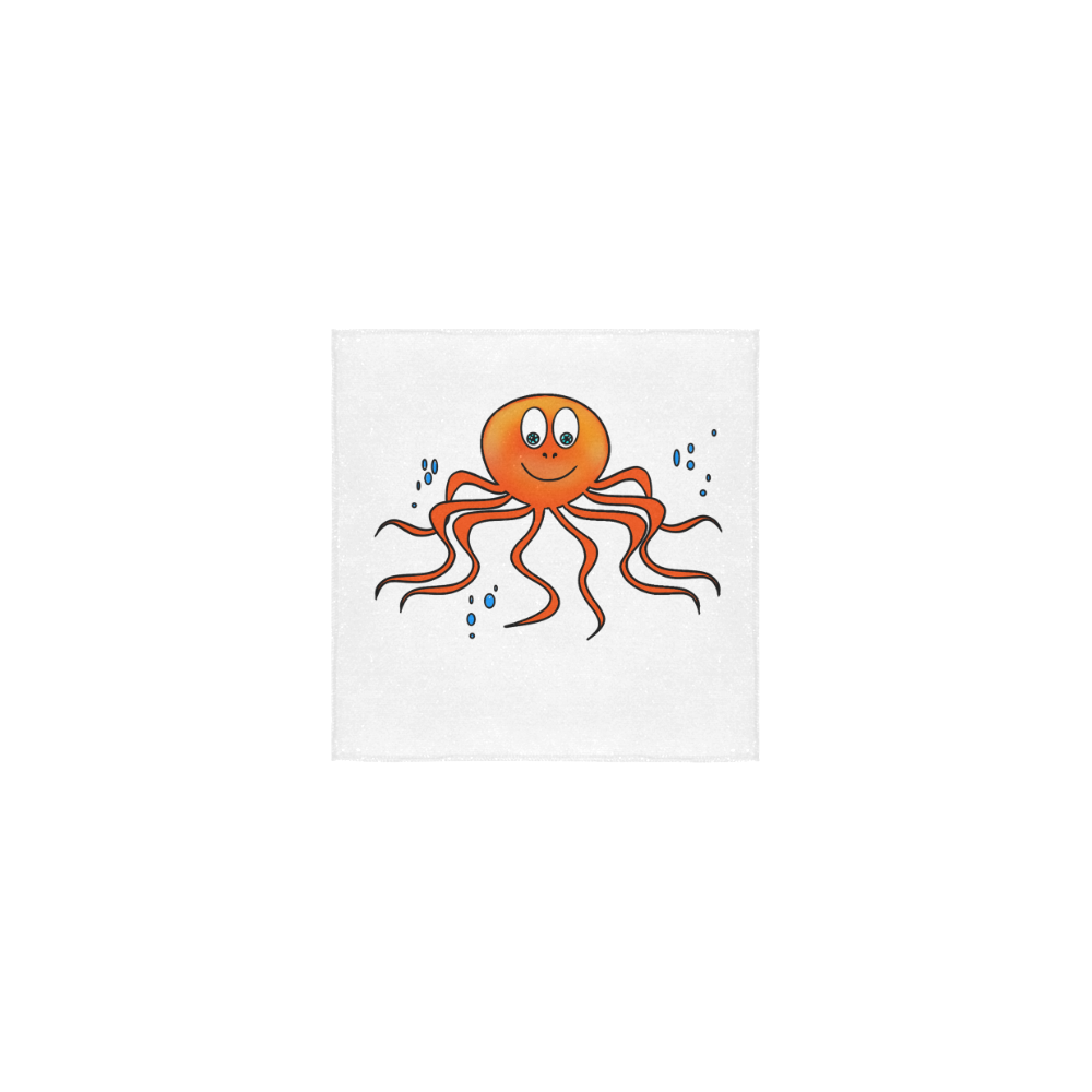 Octopus Square Towel 13“x13”