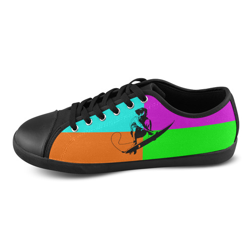extreme sport - surf Canvas Shoes for Women/Large Size (Model 016)