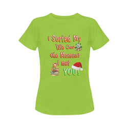 I sorted my life out. Women's Classic T-Shirt (Model T17）