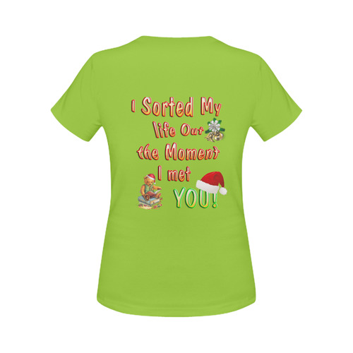 I sorted my life out. Women's Classic T-Shirt (Model T17）