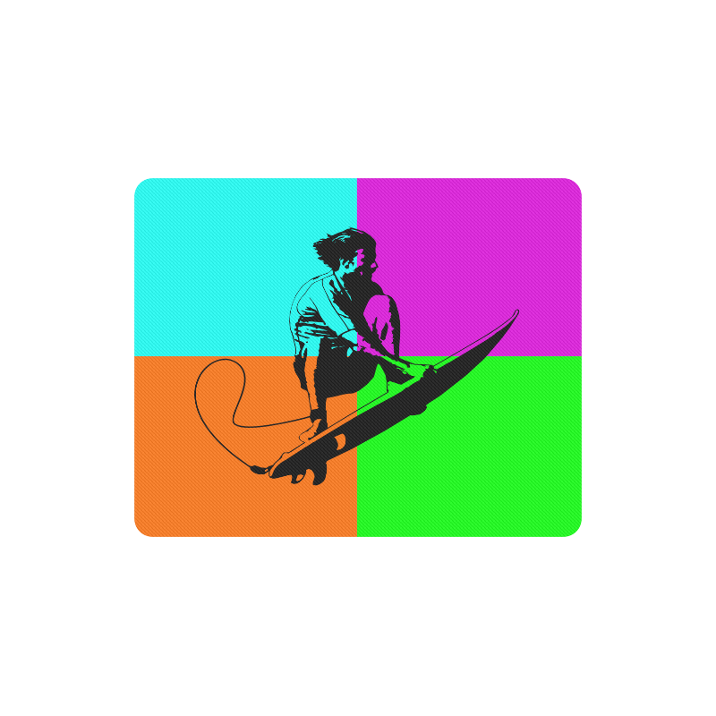 extreme sport - surf Rectangle Mousepad