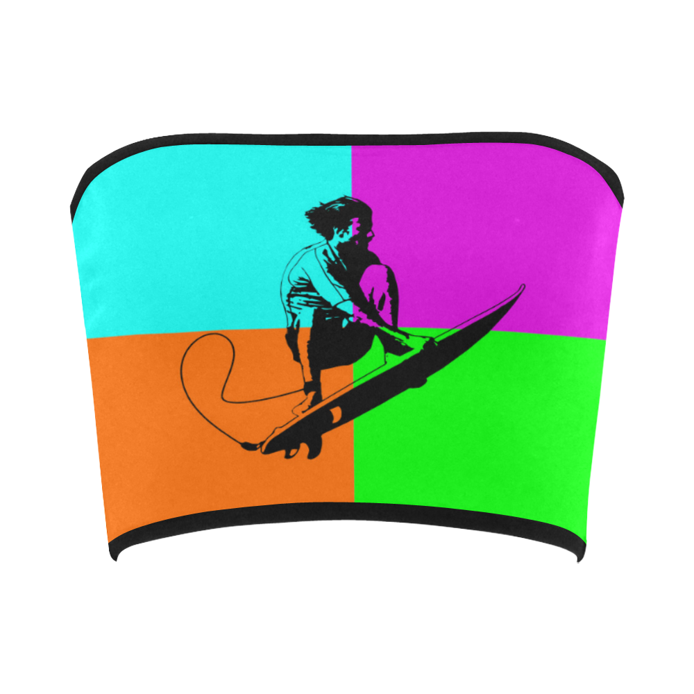 extreme sport surf Bandeau Top
