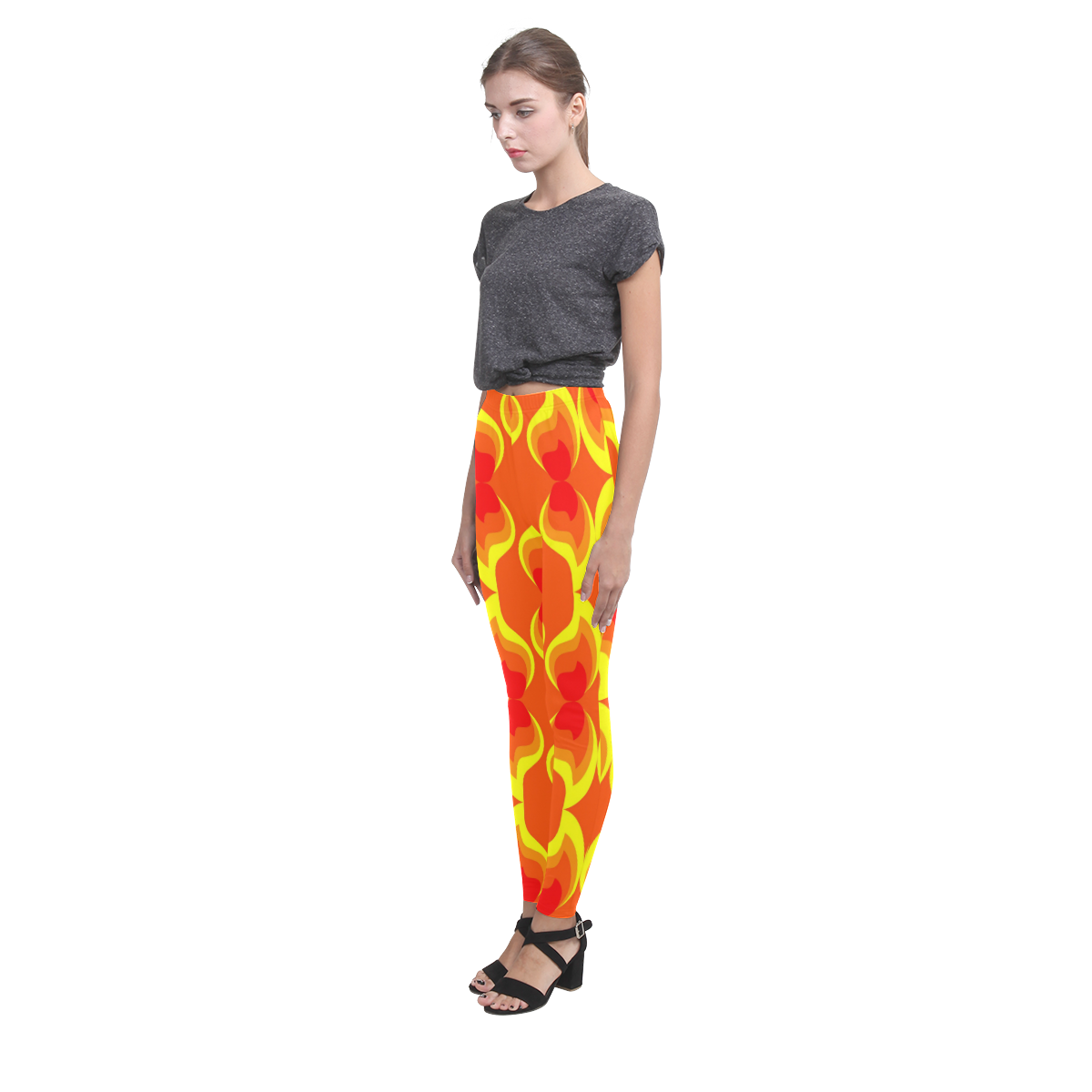 FLAMES Cassandra Women's Leggings (Model L01)