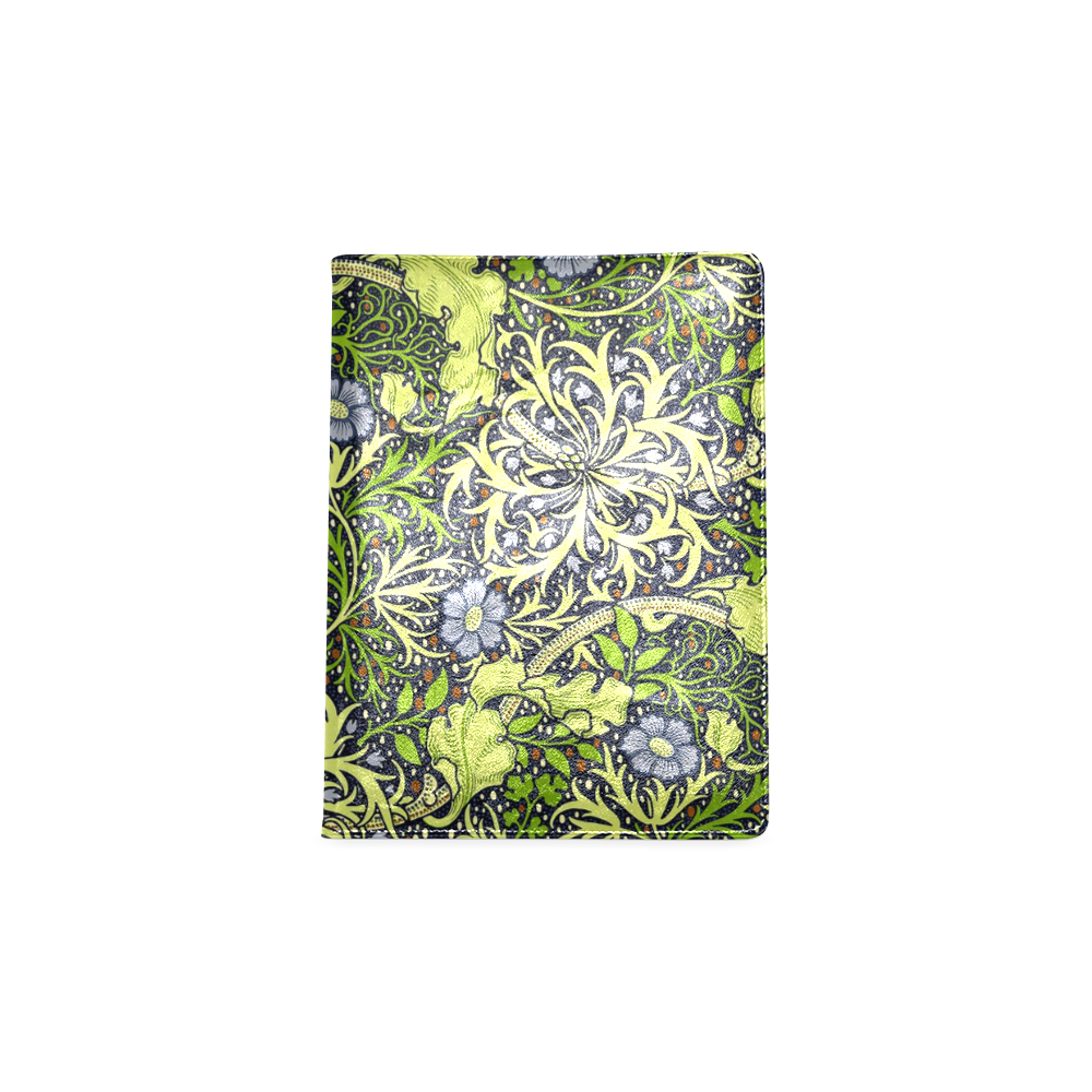 William Morris Seaweed Vintage Floral Wallpaper Custom NoteBook B5
