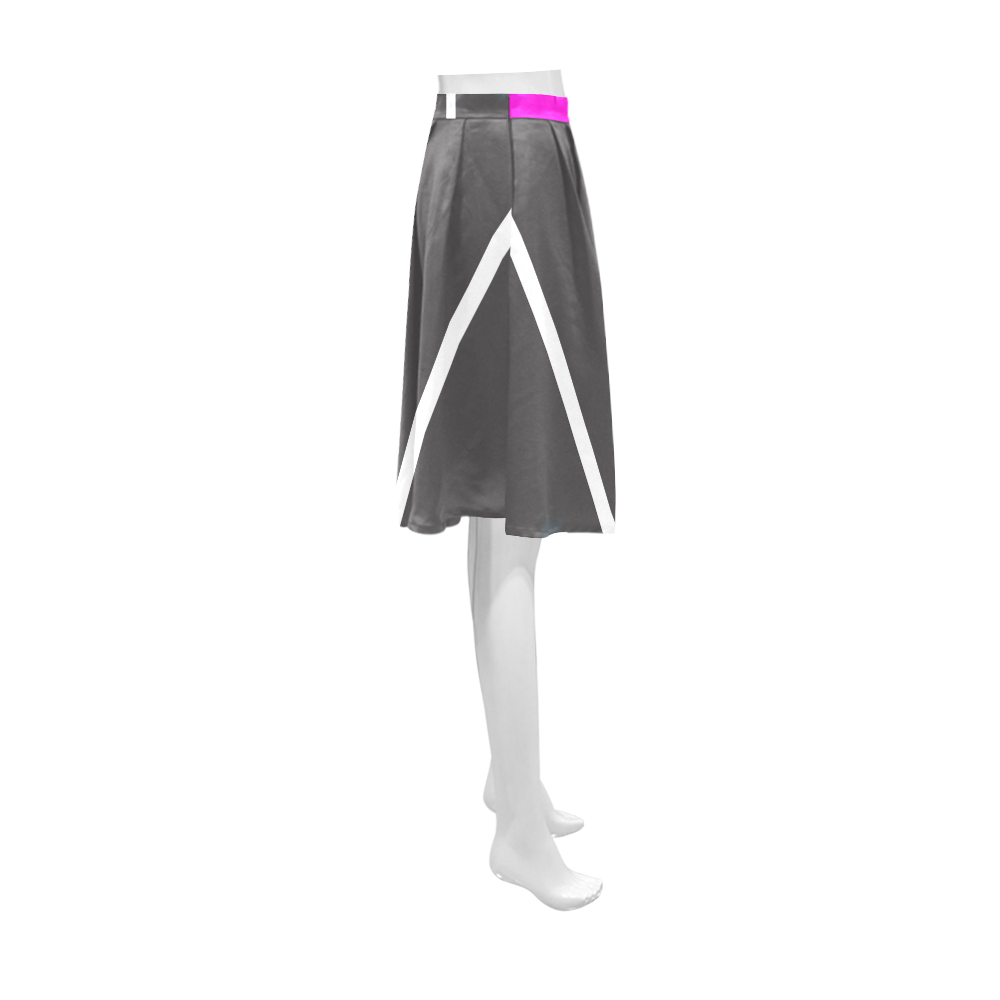Fuchsia Athena Women's Short Skirt (Model D15)
