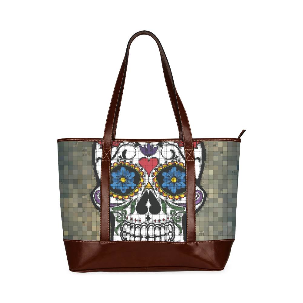 Skull20150806 Tote Handbag (Model 1642)