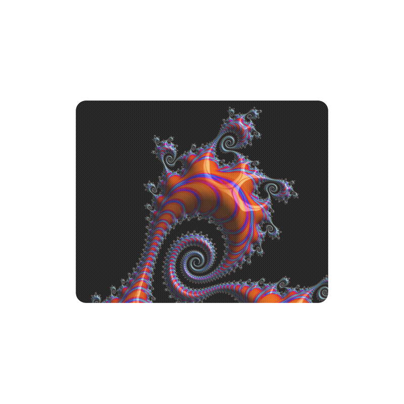 Rock Candy Spiral Swirl Rectangle Mousepad