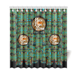 Hate Free Zone Shower Curtain 69"x72"