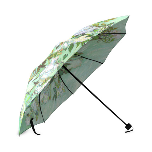 Roses Vincent Van Gogh Floral Fine Art Foldable Umbrella (Model U01)