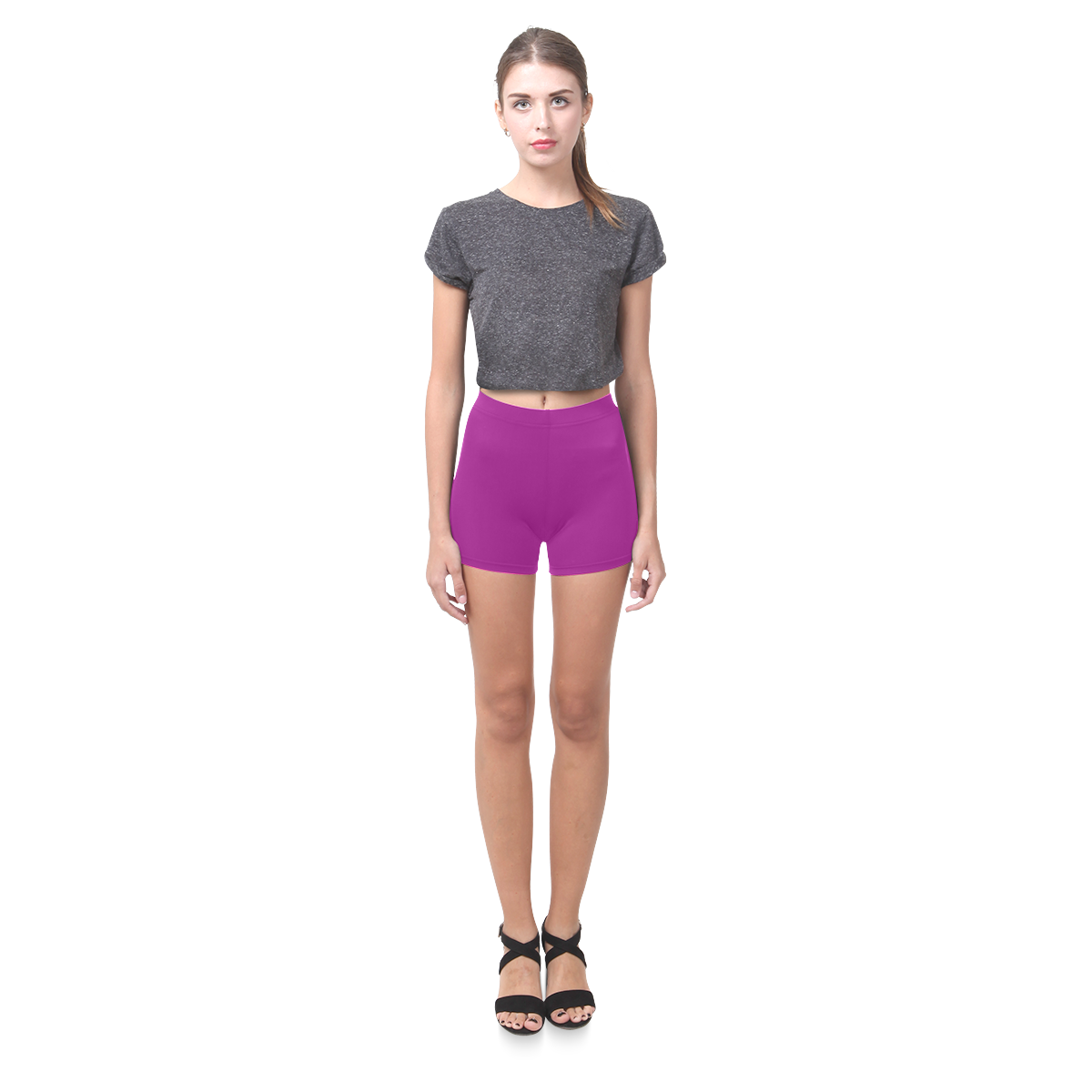 New in shop. Purple designers leggings edition 2016. Old - vintage tones, nice look. Briseis Skinny Shorts (Model L04)
