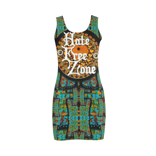 Hate Free Zone Medea Vest Dress (Model D06)