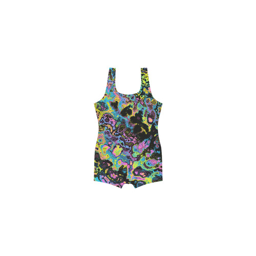 rainbow acid Classic One Piece Swimwear (Model S03)