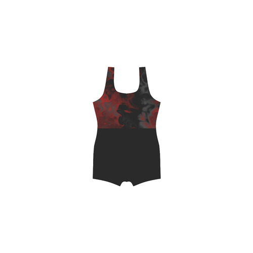 red black white gray 8 Classic One Piece Swimwear (Model S03)