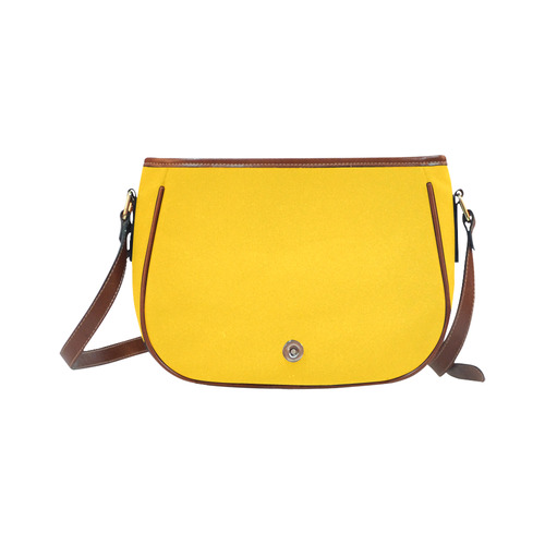 New bags in our atelier : Vintage yellow old-style. Buy latest fashion 2016 Saddle Bag/Large (Model 1649)