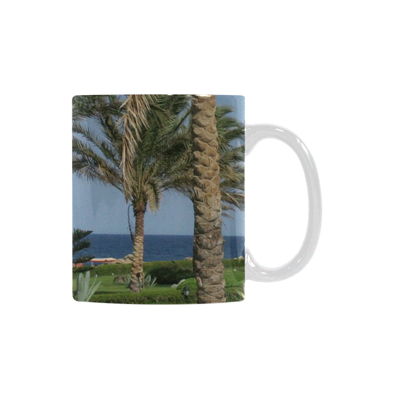 Egypt Beach White Mug(11OZ)