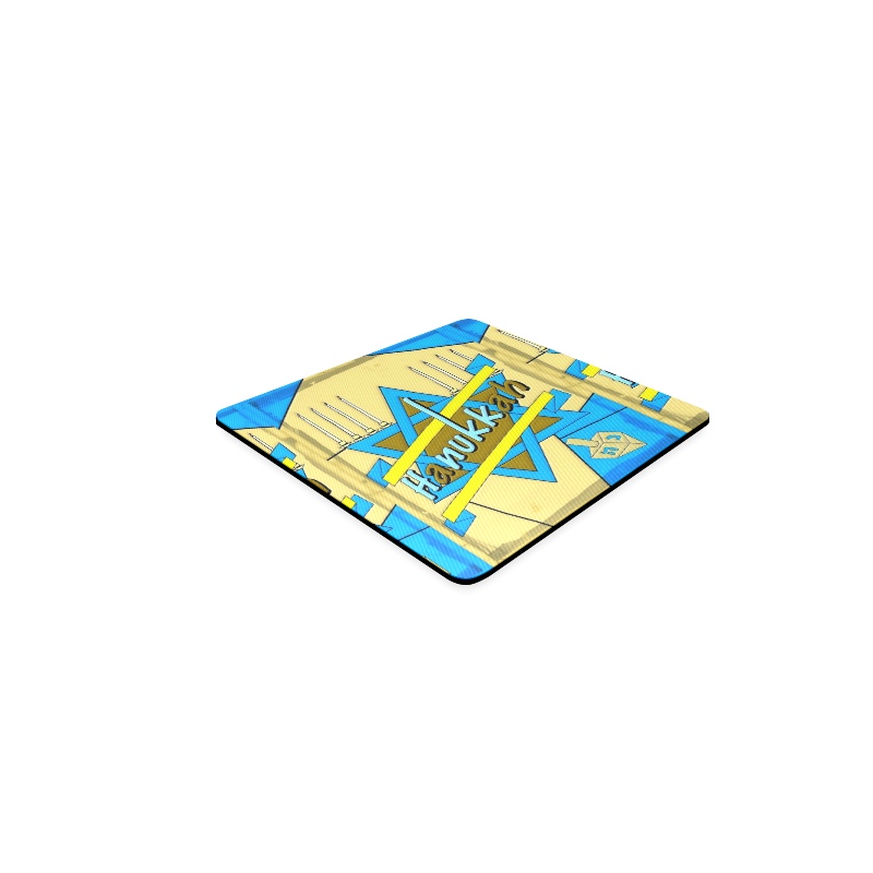 Happy hanukkah by Popart Lover Square Coaster