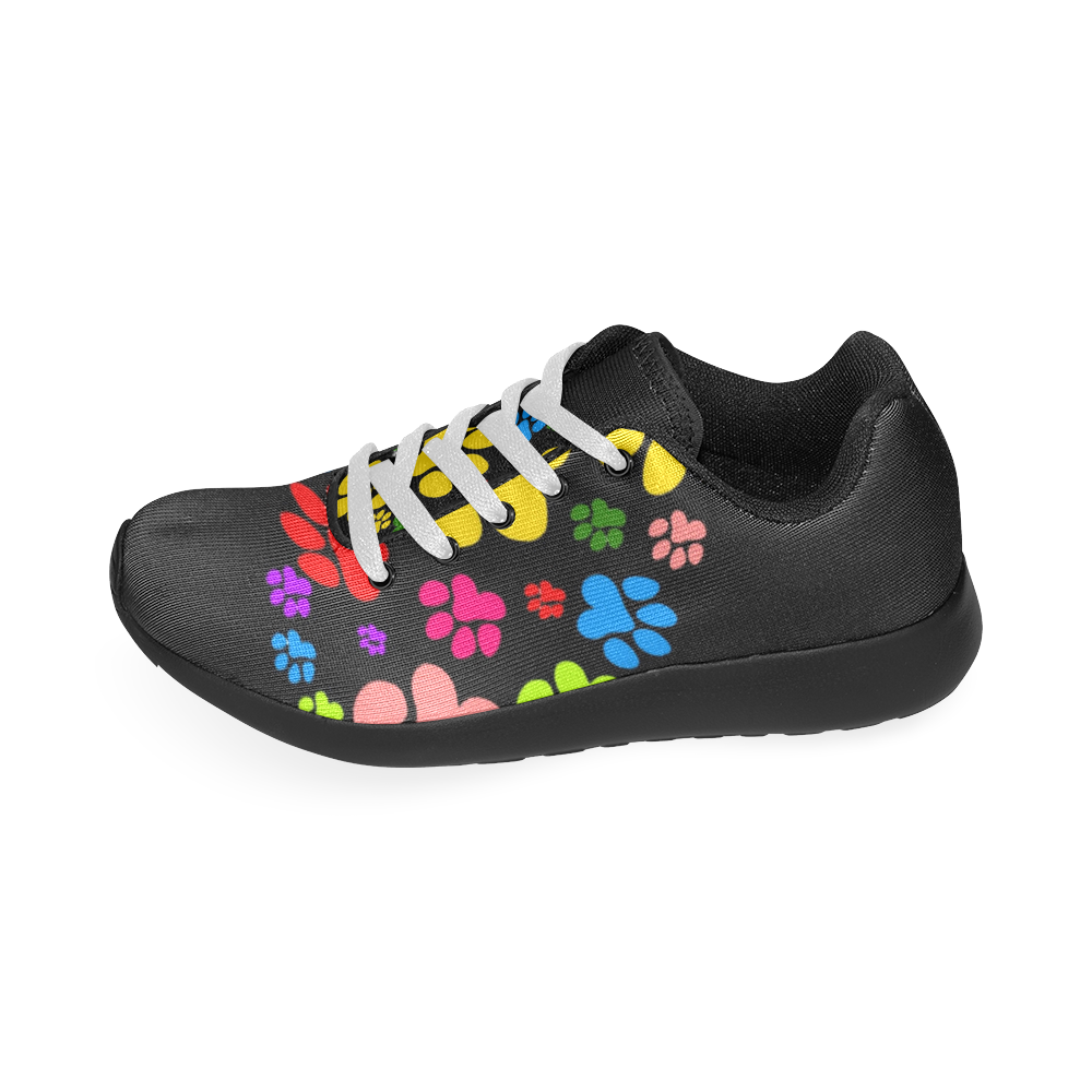 Paws heart by Popart Lover Men’s Running Shoes (Model 020)