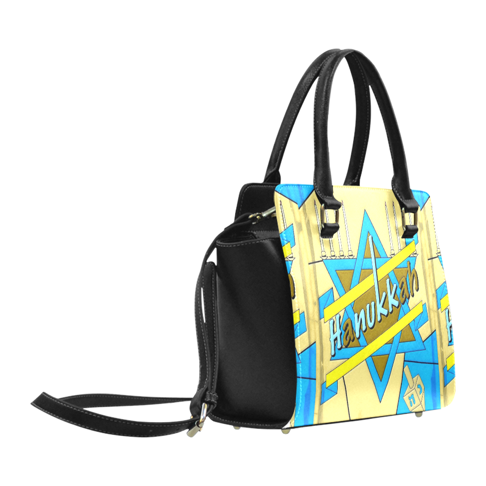 Happy hanukkah by Popart Lover Classic Shoulder Handbag (Model 1653)