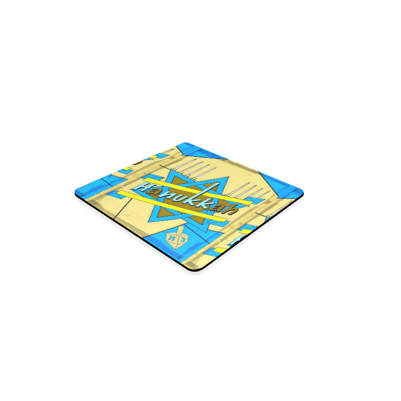 Happy hanukkah by Popart Lover Square Coaster