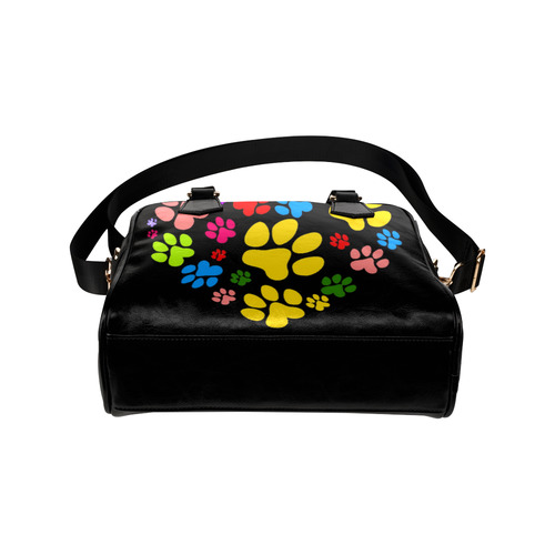 Paws heart by Popart Lover Shoulder Handbag (Model 1634)