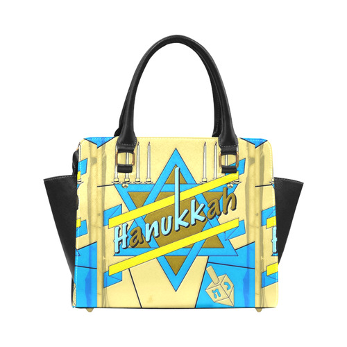 Happy hanukkah by Popart Lover Classic Shoulder Handbag (Model 1653)