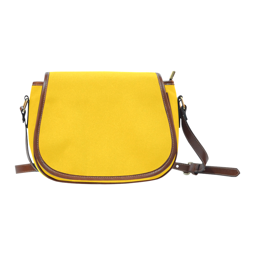 New bags in our atelier : Vintage yellow old-style. Buy latest fashion 2016 Saddle Bag/Large (Model 1649)