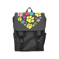 Paws heart by Popart Lover Casual Shoulders Backpack (Model 1623)