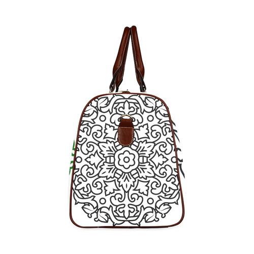 New in shop : Original designers bag edition with hand-drawn Mandala Art. Collection 2016 Waterproof Travel Bag/Small (Model 1639)