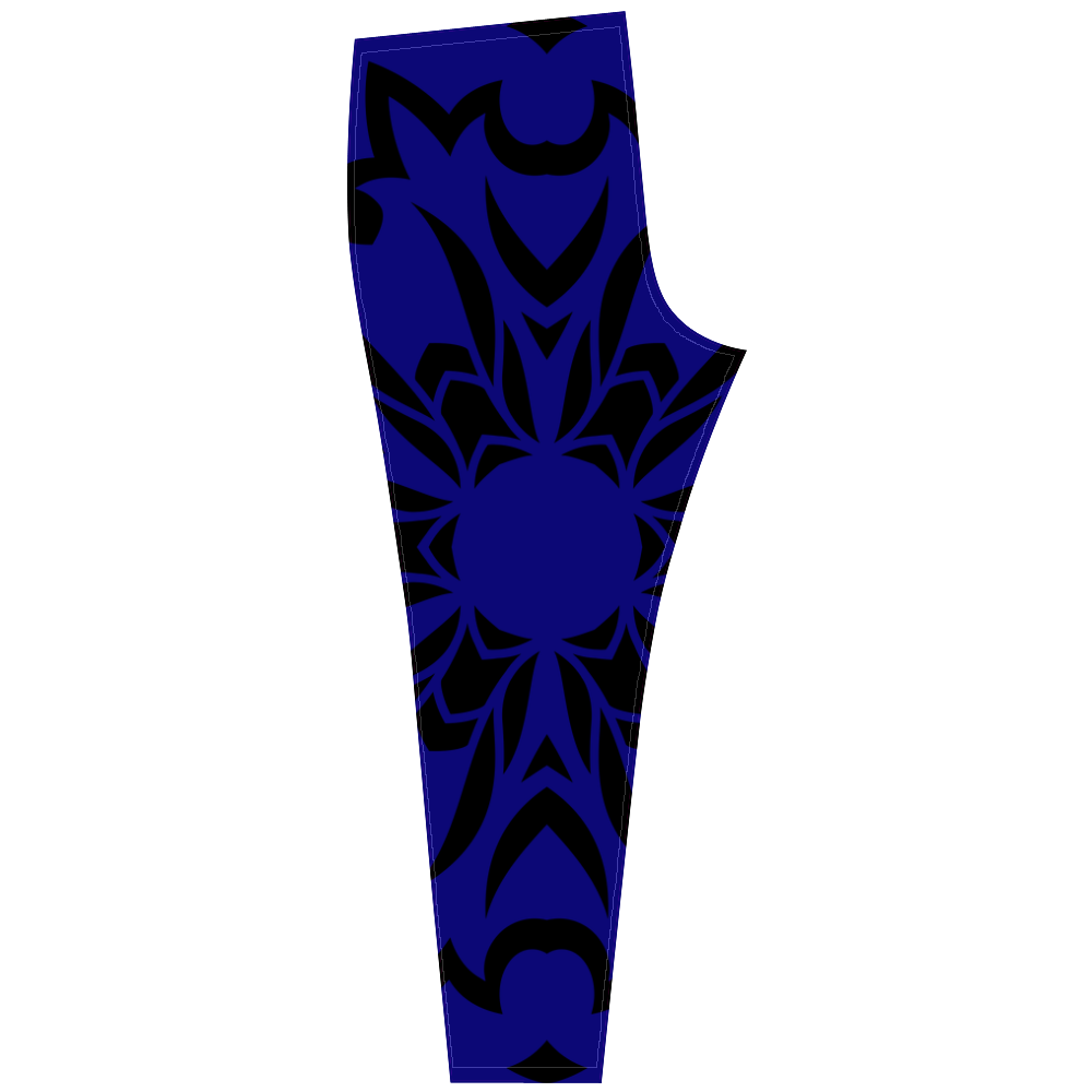 New! Mandala artistic designers leggings. New art in atelier : vintage blue and black edition 2016 Cassandra Women's Leggings (Model L01)