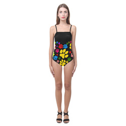 Paws heart by Popart Lover Strap Swimsuit ( Model S05)