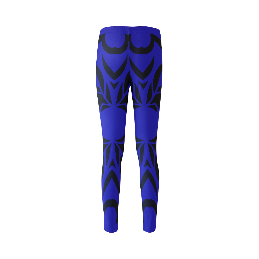 New! Mandala artistic designers leggings. New art in atelier : vintage blue and black edition 2016 Cassandra Women's Leggings (Model L01)