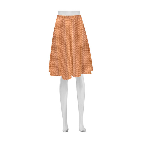 Knitted 16 C Athena Women's Short Skirt (Model D15)