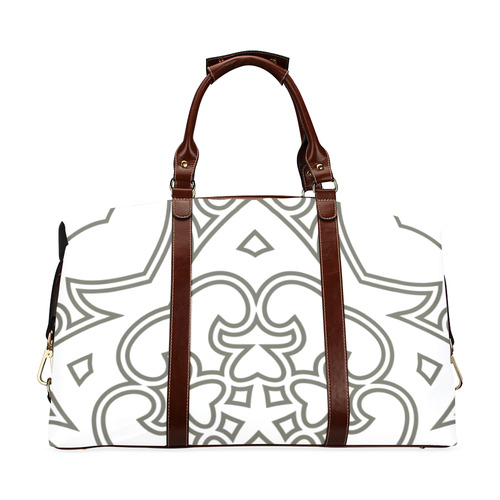 Shop latest art in shop : Original mandala artwork on travel bag. New luxury art in shop edition 201 Classic Travel Bag (Model 1643) Remake
