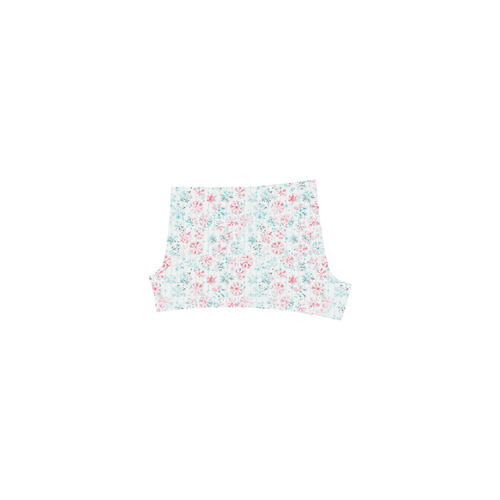 watercolor snowflakes, christmas pattern Briseis Skinny Shorts (Model L04)