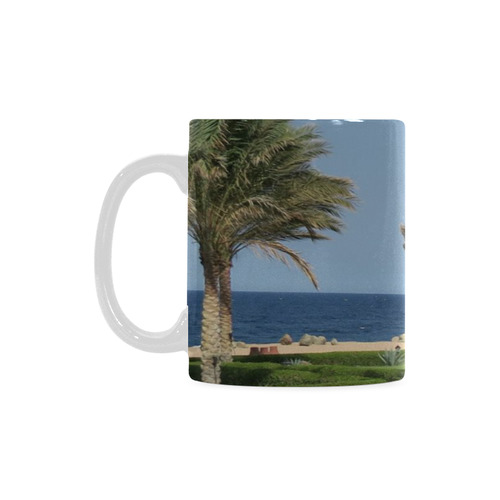 Egypt Beach White Mug(11OZ)