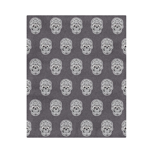 funny skull pattern Duvet Cover 86"x70" ( All-over-print)