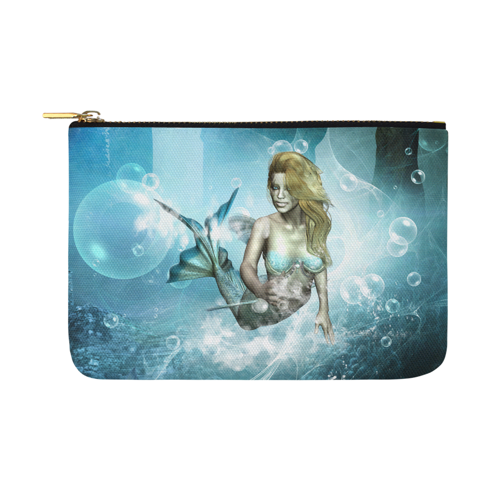 Beautiful mermaid Carry-All Pouch 12.5''x8.5''