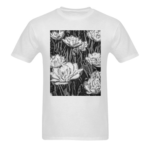 Floral ArtStudio 011116 Men's T-Shirt in USA Size (Two Sides Printing)