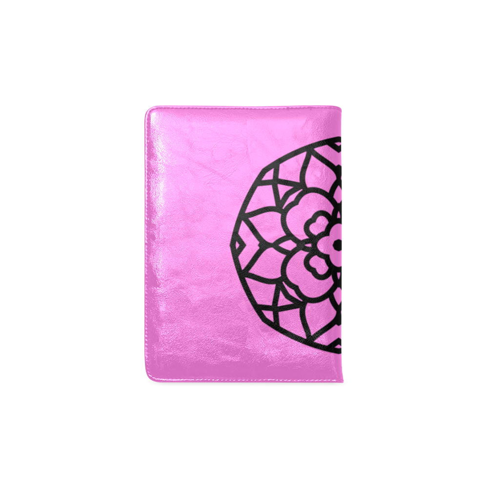 New! Pink notebook with mandala art. Just one original art in our shop. Collection : "Sugar - s Custom NoteBook A5